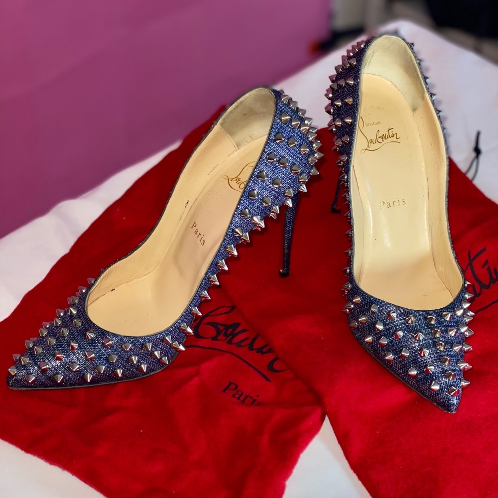 Christian Louboutin spiked heels
